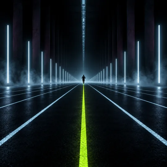 Discipline cover: a lit road into the dark