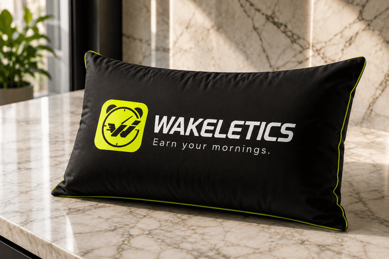 Wakeletics Pillow